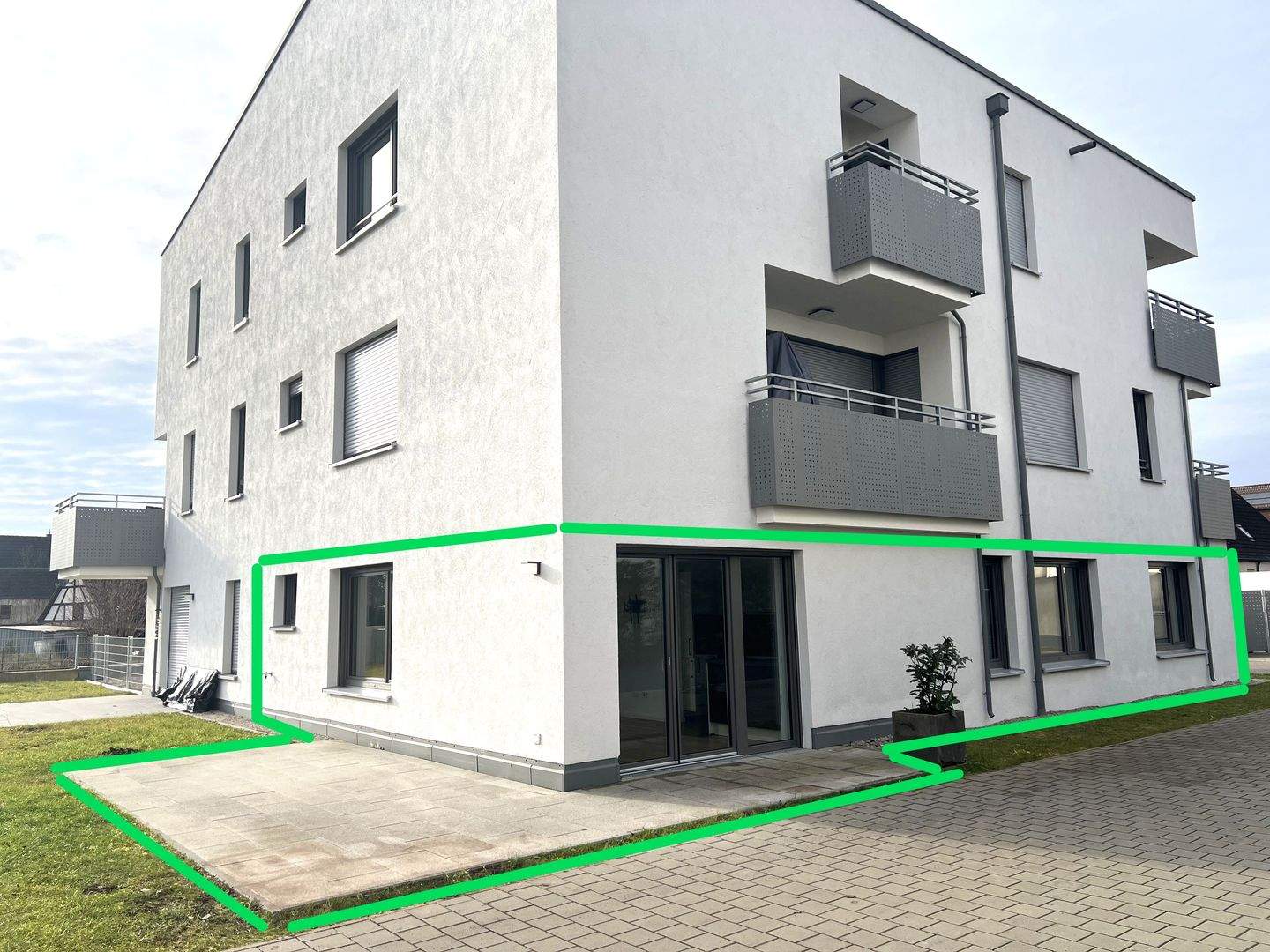 Immobilie in Dormitz - Freie Dreizimmer-Erdgeschoss-Wohnung mit eigener Terrasse in attraktiver Lage - Bild 0