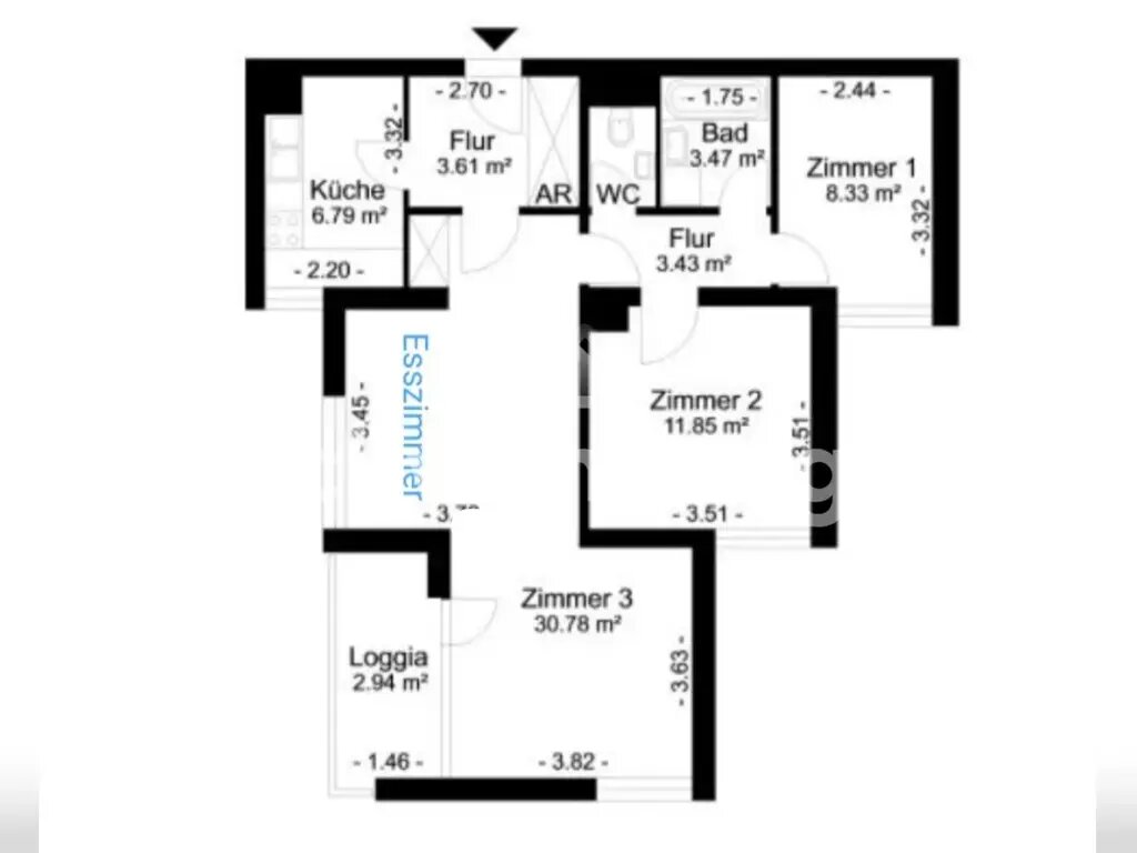 Wohnung zur Miete Tauschwohnung 420 € 3 Zimmer 74 m²<br/>Wohnfläche 8.<br/>Geschoss Gropiusstadt Berlin 12353