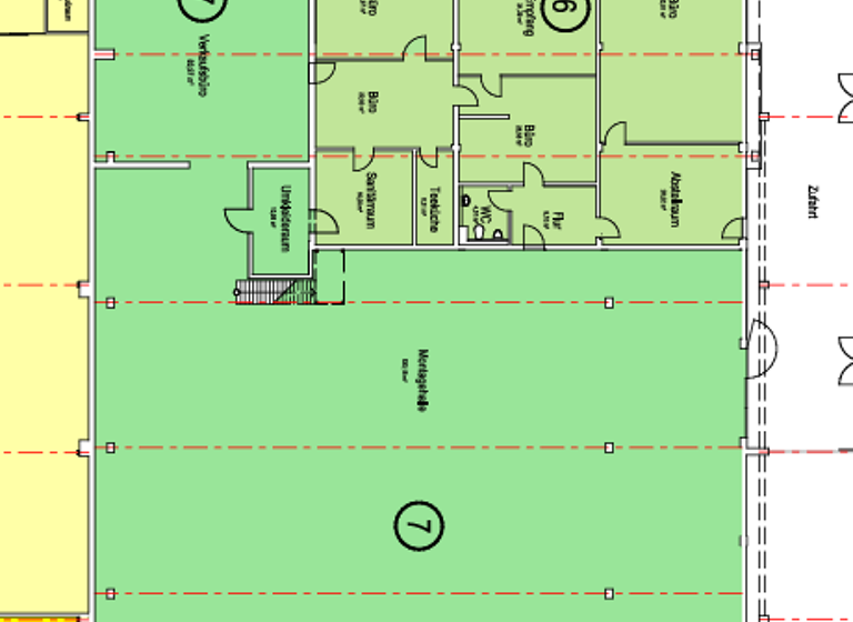 Halle/Industriefläche zur Miete 4,73 € 897 m² Lagerfläche teilbar von 84 m² bis 594 m² Hauptstr. 83 Rheinbreitbach 53619