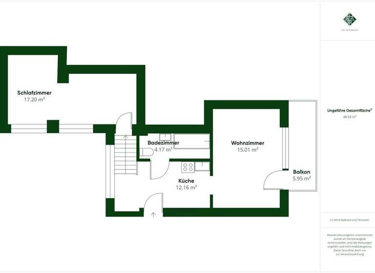 Wohnung zum Kauf 2 Zimmer 46 m² 2. Geschoss Innsbruck 6020