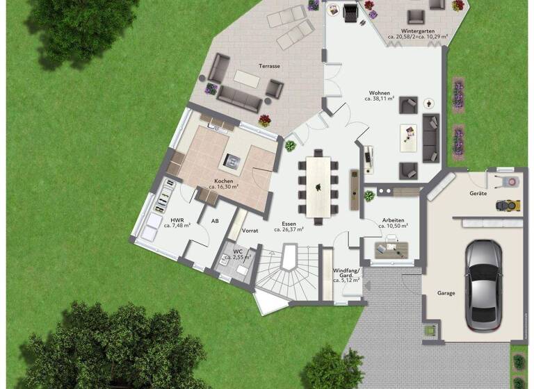 Einfamilienhaus zum Kauf 895.000 € 8 Zimmer 246,6 m² 1.246 m² Grundstück frei ab 01.08.2026 Burghausen 84489