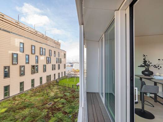 Wohnung zur Miete 1.451 € 1 Zimmer 46,1 m² 4. Geschoss HafenCity Hamburg 20457