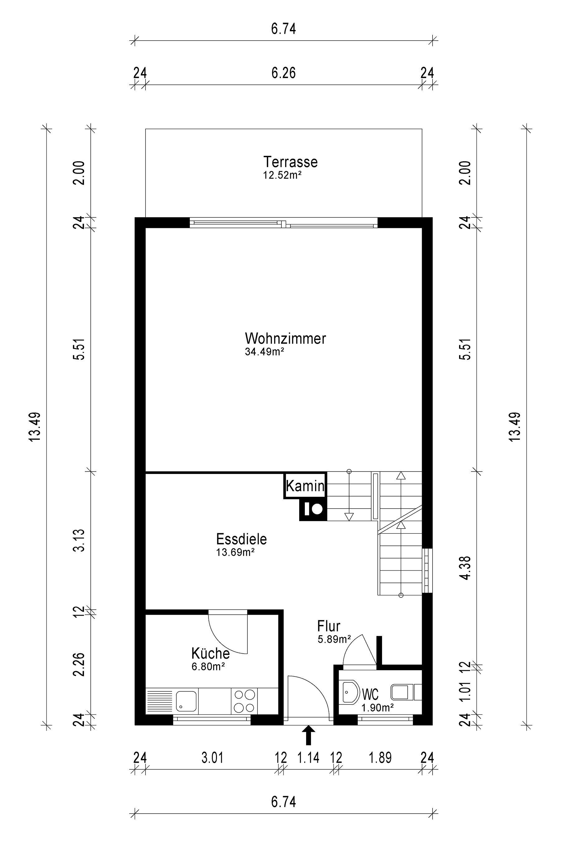 Doppelhaushälfte zum Kauf 479.000 € 6 Zimmer 162 m²<br/>Wohnfläche 304 m²<br/>Grundstück ab sofort<br/>Verfügbarkeit Reinheim Reinheim 64354