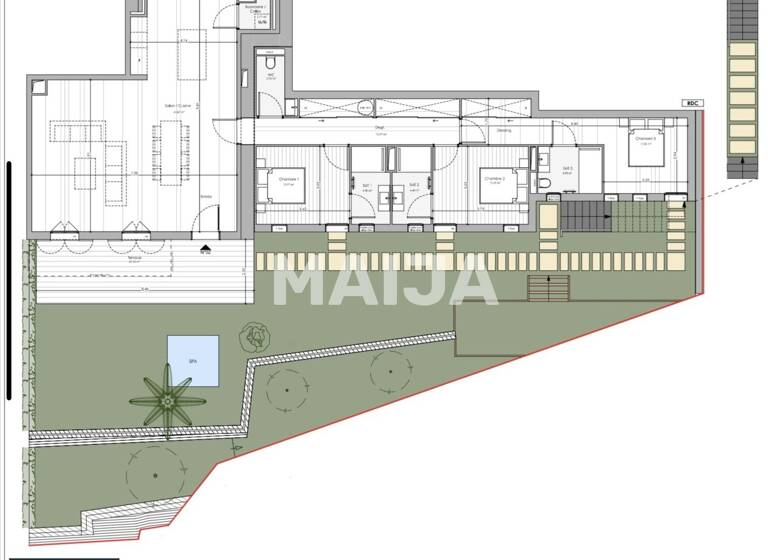 Studio zum Kauf 1.350.000 € 4 Zimmer 126 m² 1. Geschoss RUE ABEL BALLIF Théoule-sur-Mer 06590