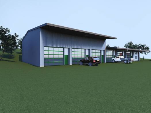 Lagerhalle zur Miete - Erstbezug provisionsfrei 8,50 € teilbar ab 150 m² Viechtach 94234