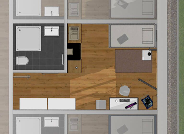 Studio zum Kauf 143.968 € 1 Zimmer 22,6 m² 2. Geschoss Weiden 92637