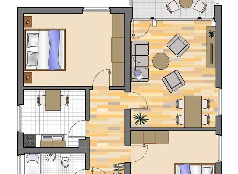 Wohnung zur Miete 499 € 3 Zimmer 71,2 m² EG Scheideweg 81 Scholven Gelsenkirchen 45896