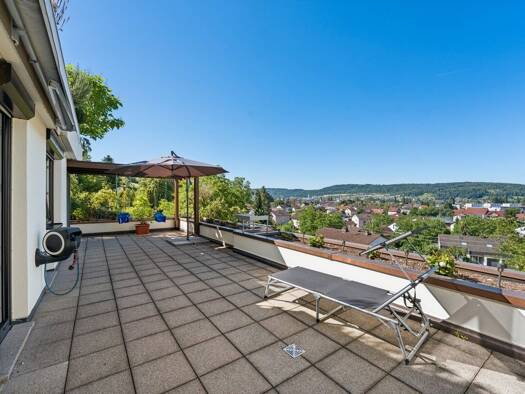 Terrassenwohnung zum Kauf 385.000 € 4,5 Zimmer 132 m² Kadelburg Küssaberg 79790