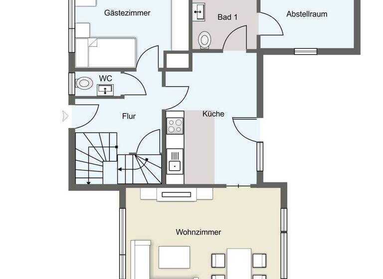 Reihenmittelhaus zum Kauf 240.000 € 3,5 Zimmer 90 m² 323 m² Grundstück Kitzscher 04567