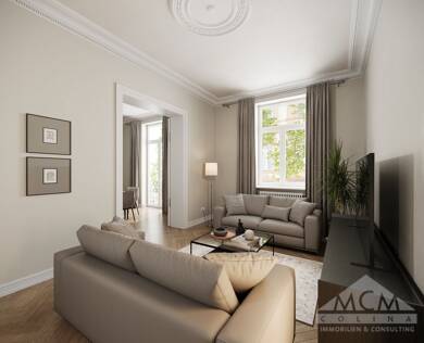 Wohnung zum Kauf 749.000 € 3 Zimmer 85 m² 2. Geschoss Nordend-West Frankfurt am Main 60318