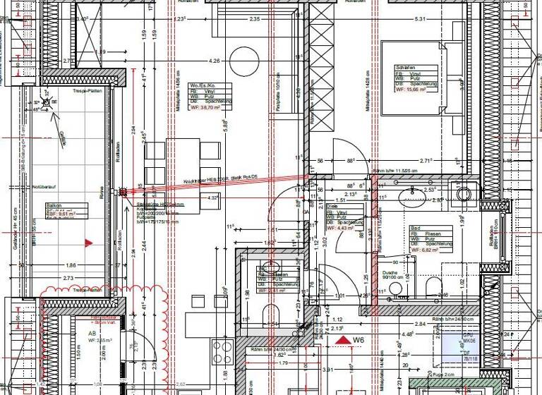 Wohnung zur Miete 900 € 2 Zimmer 76 m² Spelle 48480
