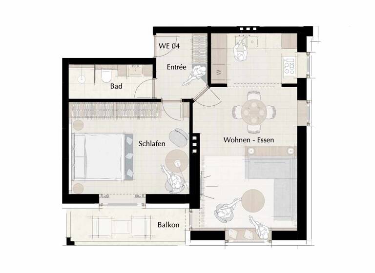 Wohnung zum Kauf 729.000 € 2 Zimmer 59 m² Hoheluft-West Hamburg / Hoheluft-West 20253