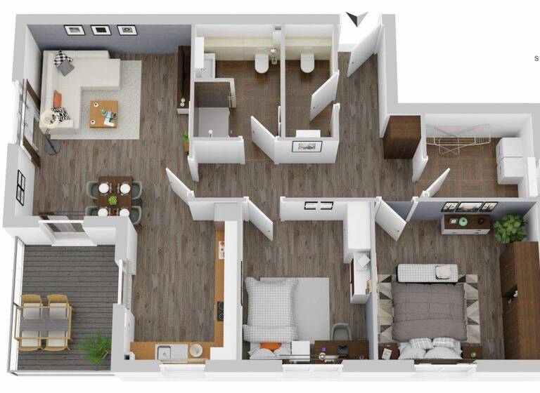 Wohnung zum Kauf - Erstbezug 295.000 € 3 Zimmer 102,2 m² Eystrup 27324