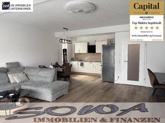 Wohnung zum Kauf 367.000 € 2 Zimmer 79,6 m² Neuburg Neuburg 86633
