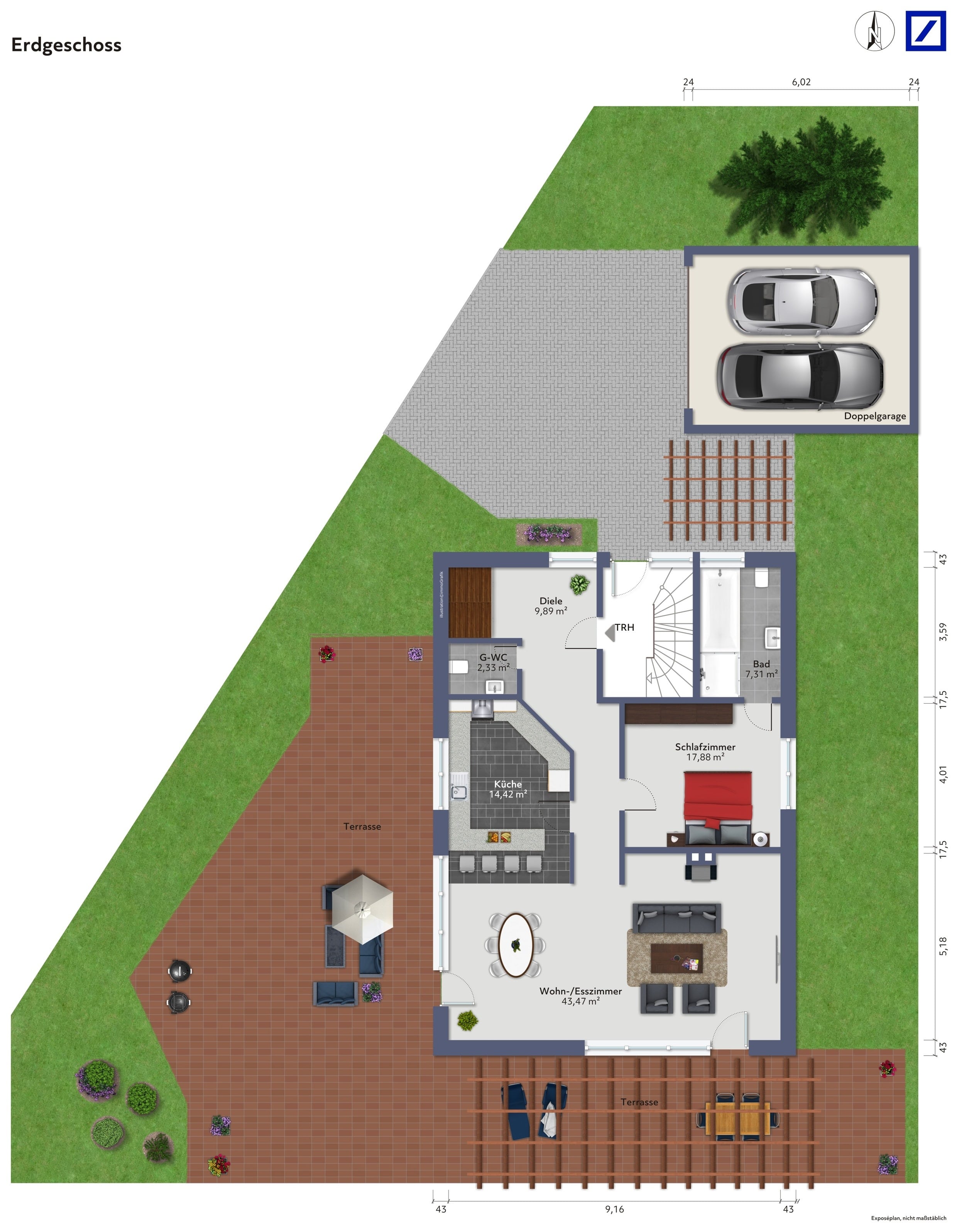 Mehrfamilienhaus zum Kauf 599.000 € 4 Zimmer 243 m²<br/>Wohnfläche 550 m²<br/>Grundstück Velbert-Mitte Velbert 42549