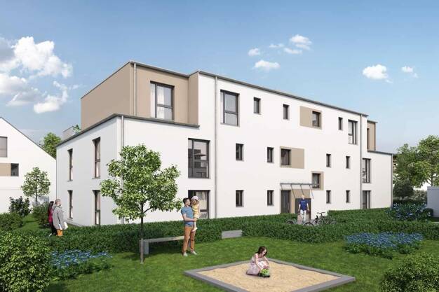 Wohnung zum Kauf - Neubau provisionsfrei 387.400 € 3 Zimmer 93,6 m² EG Kleiststraße Arnoldsweiler Düren 52353
