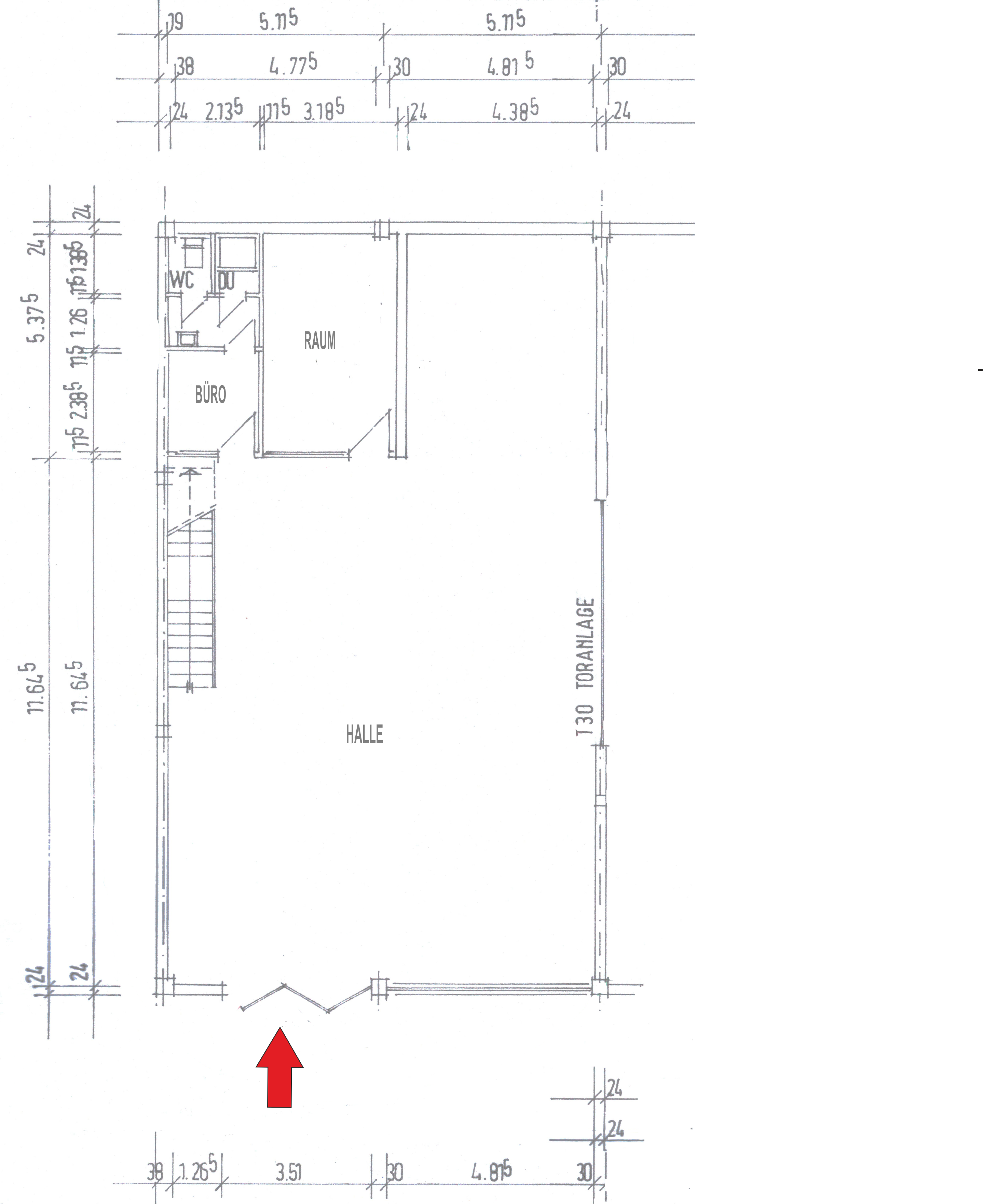 Halle/Industriefläche zur Miete 2.400 € 230 m²<br/>Lagerfläche Kesselheim 1 Koblenz 56070