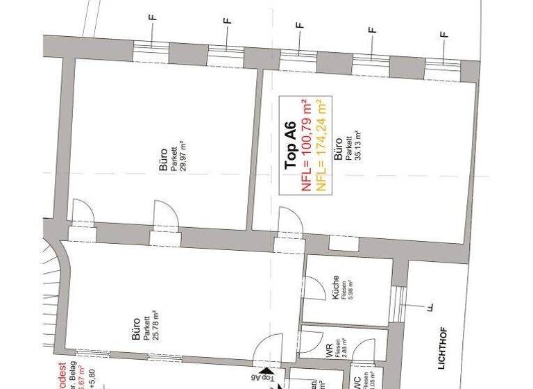 Büro zur Miete 15 € Landstraßer Hauptstraße Wien 1030