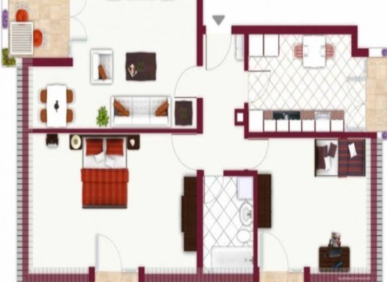 Wohnung zur Miete 1.745 € 3 Zimmer 90 m² 2. Geschoss frei ab sofort Feldtmannstraße 133b Weißensee Berlin 13088