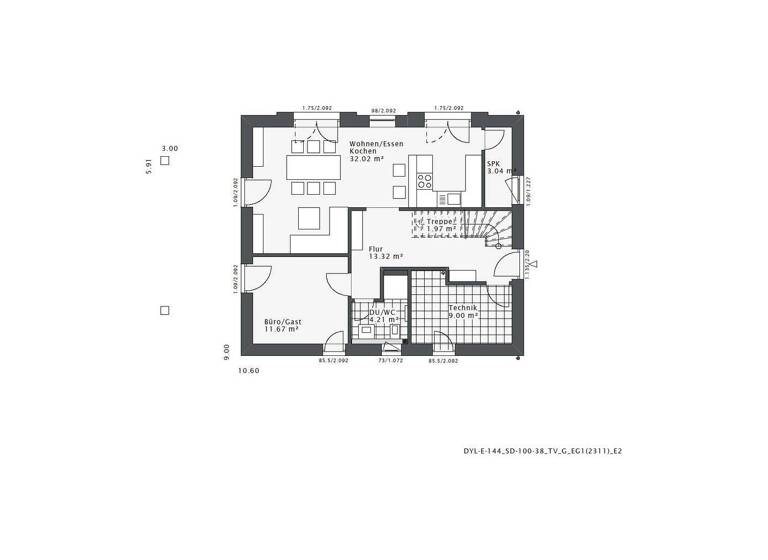 Einfamilienhaus zum Kauf provisionsfrei 470.100 € 5 Zimmer 146 m² 801 m² Grundstück Willebadessen 34439