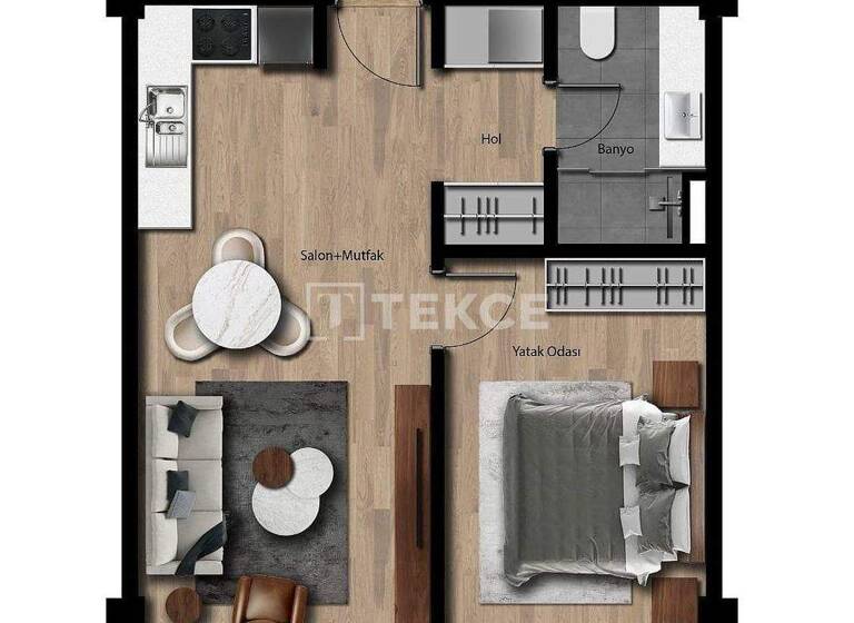 Studio zum Kauf 296.000 € 3 Zimmer 99 m² EG Istanbul 34303