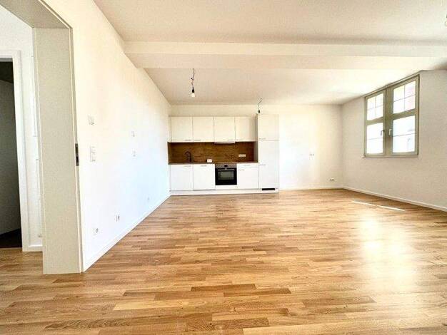 Wohnung zur Miete - Erstbezug 712 € 2 Zimmer 57,9 m² 3. Geschoss Moritzkirchhof 1 Innenstadt Halle (Saale), Stadt 06108