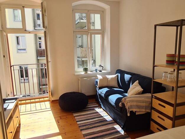 Studio zur Miete 1.070 € 1 Zimmer 32 m² 2. Geschoss frei ab 01.09.2026 Fehrbelliner Straße 39 Mitte Berlin 10119