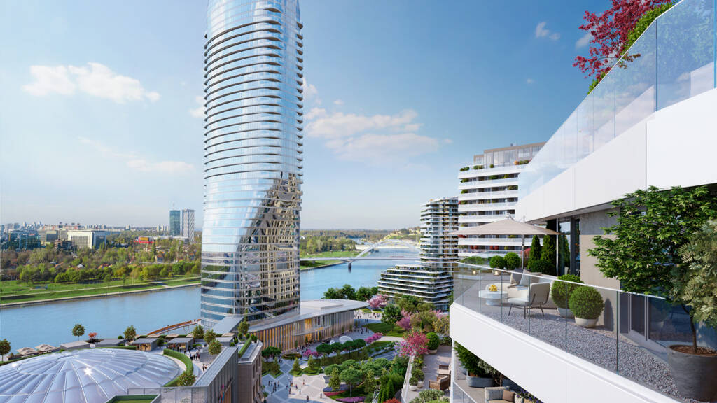 Wohnung zum Kauf provisionsfrei 1.100.888 € 5 Zimmer 141,2 m² Belgrad Waterfront 11000