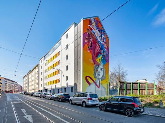 Wohnung zur Miete 375 € 1 Zimmer 23,4 m² 1. Geschoss Scheurlstraße 6 Glockenhof Nürnberg 90478
