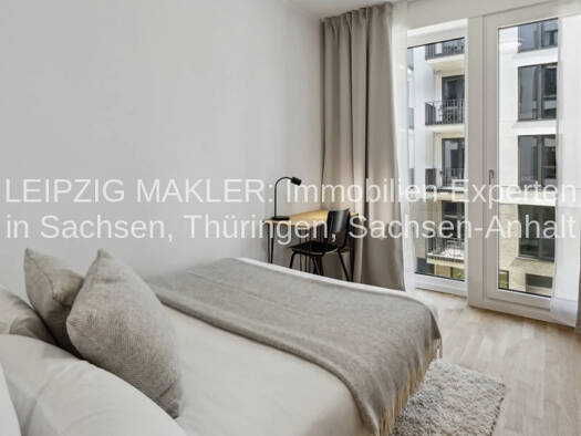 Wohnung zur Miete 540 € 1 Zimmer 11 m² frei ab sofort Berliner Straße 22 Zentrum-Nord Leipzig / Leipzig Zentrum-Nord 04105