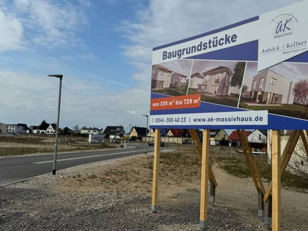 Grundstück zum Kauf 145.250 € 581 m² Grundstück Schkeuditzer Straße 36 b Delitzsch Delitzsch 04509