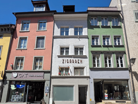 Ladenfläche zum Kauf 148.500 € 2 Zimmer 46,2 m² Verkaufsfläche Franziskanerstraße 11 Überlingen Überlingen 88662