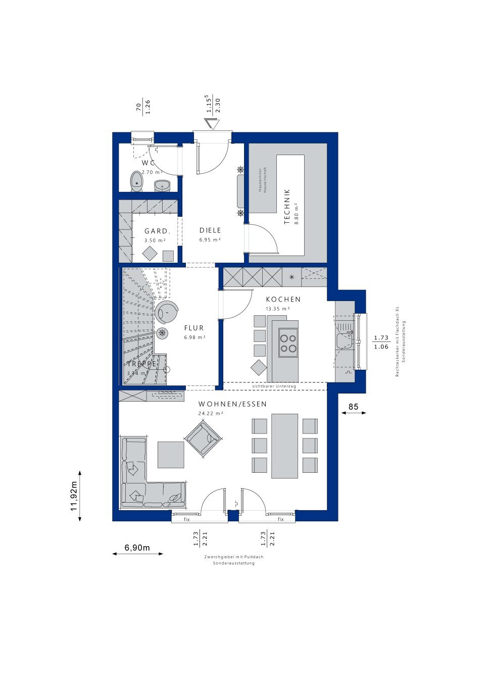 Doppelhaushälfte zum Kauf 594.522 € 5 Zimmer 120 m²<br/>Wohnfläche 501 m²<br/>Grundstück Obercastrop Castrop Rauxel 44575