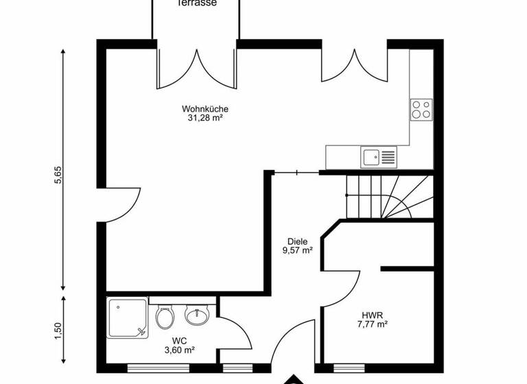 Doppelhaushälfte zum Kauf 489.000 € 5 Zimmer 100 m² 253 m² Grundstück Stade 21682