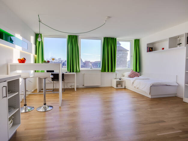 Studio zur Miete Wohnen auf Zeit 1.920 € 1 Zimmer 30 m² frei ab 11.03.2026 Rosenau Nürnberg 90429