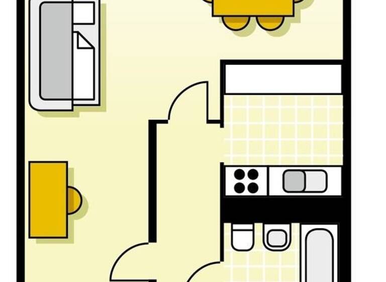 Wohnung zur Miete 305 € 2 Zimmer 49,6 m²<br/>Wohnfläche 1.<br/>Geschoss 01.07.2025<br/>Verfügbarkeit Kauperstraße 5 Schmellwitz Cottbus 03044