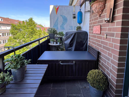 Wohnung zur Miete 1.250 € 2 Zimmer 64 m² Geschoss 3/4 frei ab 01.01.2026 Brunswiker Straße 59 Damperhof Kiel 24103