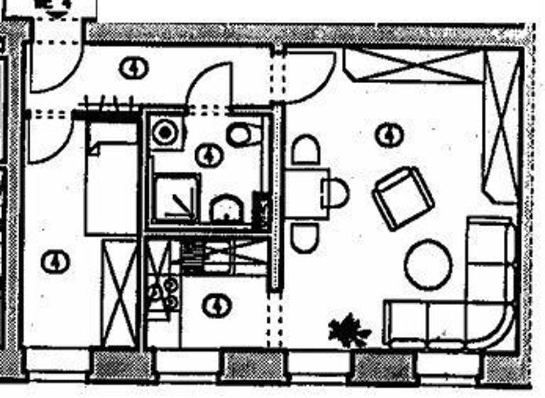Wohnung zum Kauf 44.900 € 2 Zimmer 40,5 m²<br/>Wohnfläche 1.<br/>Geschoss Schloßchemnitz Chemnitz 09113
