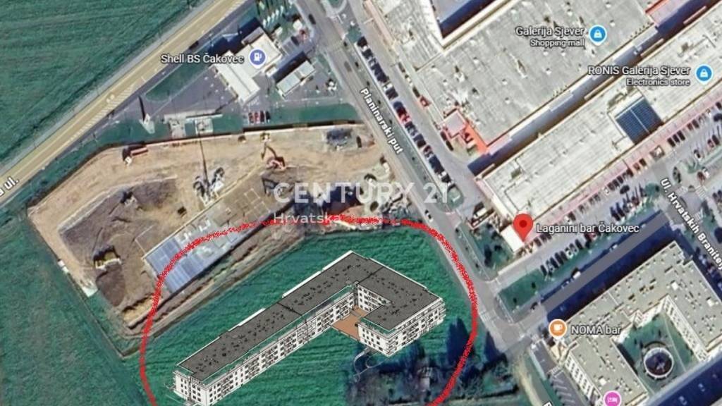 Wohnung zum Kauf 244.122 € 2 Zimmer 84 m² 3. Geschoss Cakovec