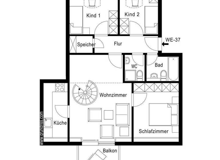 Wohnung zum Kauf 599.800 € 4,5 Zimmer 115 m² 2. Geschoss Karlsfeld 85757