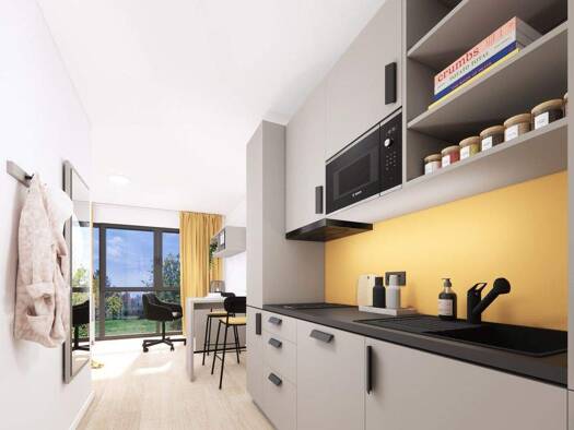 Wohnung zum Kauf provisionsfrei 150.000 € 1 Zimmer 23,2 m² EG Marburg 35039