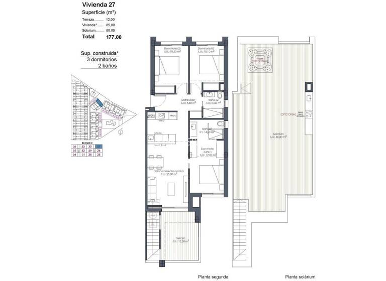Wohnung zum Kauf 409.000 € 85 m² Los Alcázares 30710