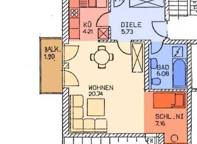 Studio zum Kauf 245.000 € 1 Zimmer 46 m² 3. Geschoss Penzberg 82377