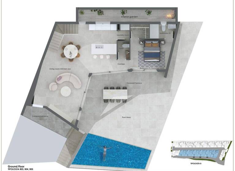 Doppelhaushälfte zum Kauf provisionsfrei 920.000 € 3 Zimmer 270 m² 328 m² Grundstück Benitachell