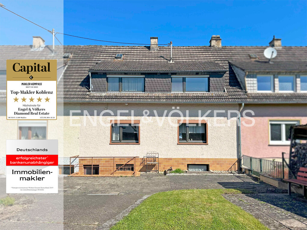 Reihenmittelhaus zum Kauf 229.000 € 5 Zimmer 110 m²<br/>Wohnfläche 222 m²<br/>Grundstück Bendorf Bendorf 56170