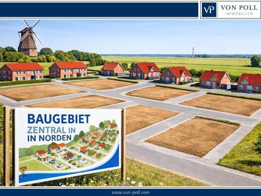 Grundstück zum Kauf 96.600 € 483 m² Grundstück Norden Norden 26506