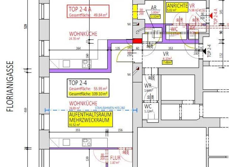 Wohnung zum Kauf 500.000 € 4 Zimmer 106 m² EG Bennoplatz 1A Wien 1080