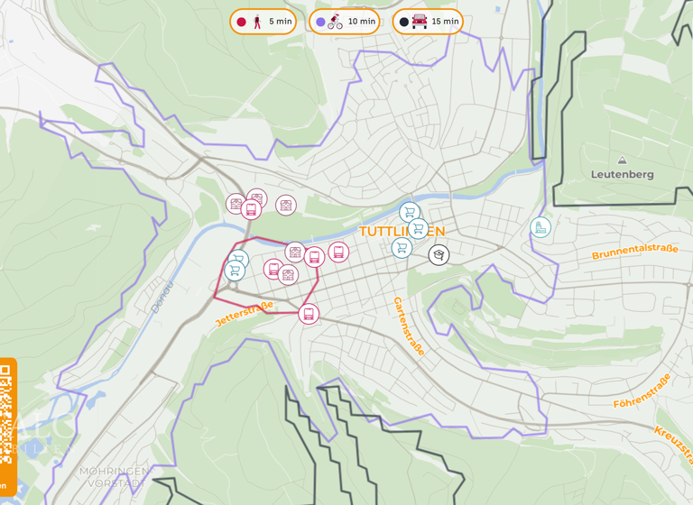 Wohnung zum Kauf 189.000 € 4 Zimmer 94 m² Tuttlingen 78532