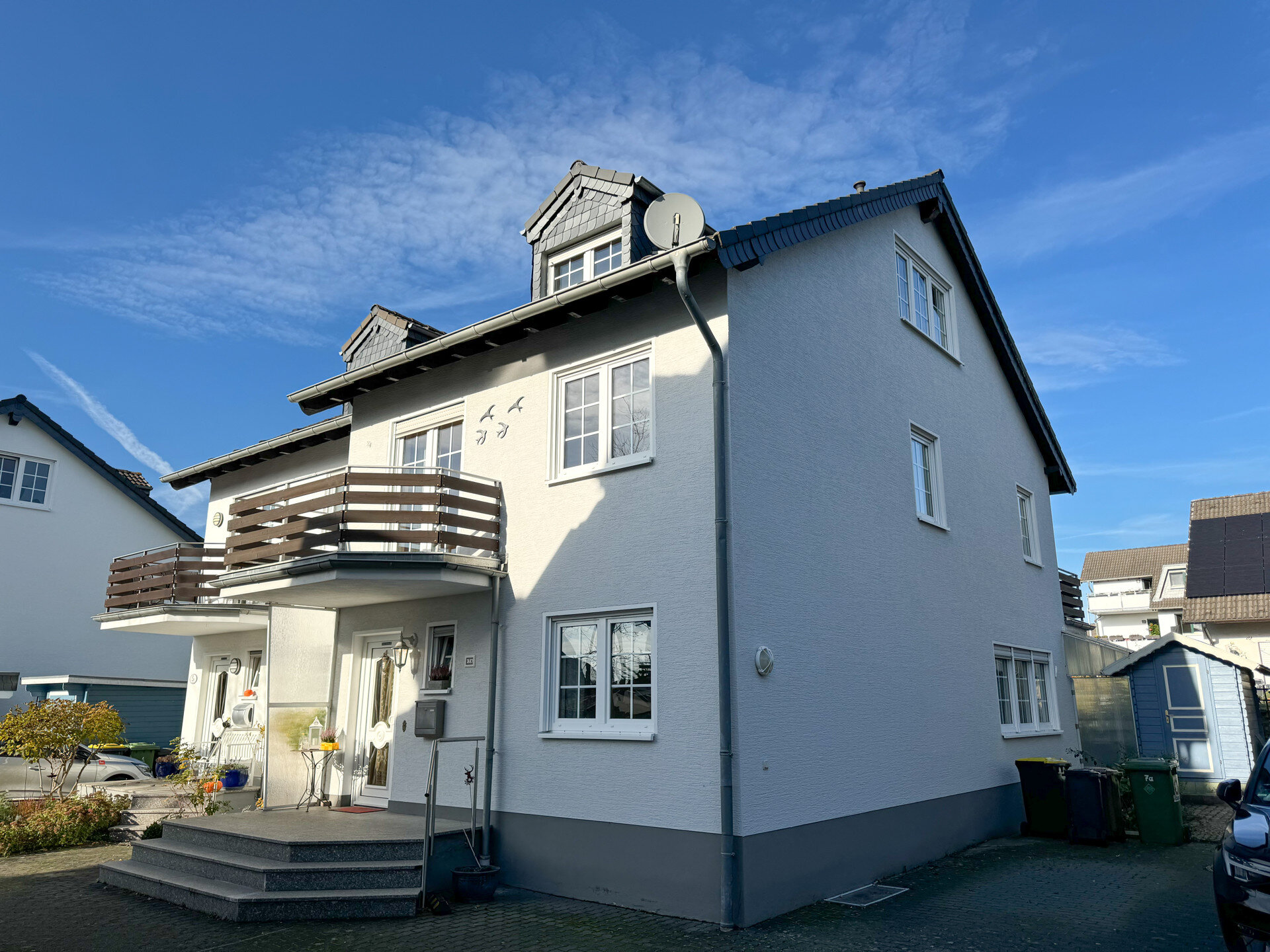 Doppelhaushälfte zum Kauf 439.000 € 5 Zimmer 112,3 m²<br/>Wohnfläche 180 m²<br/>Grundstück Weegen Lohmar / Weegen 53797