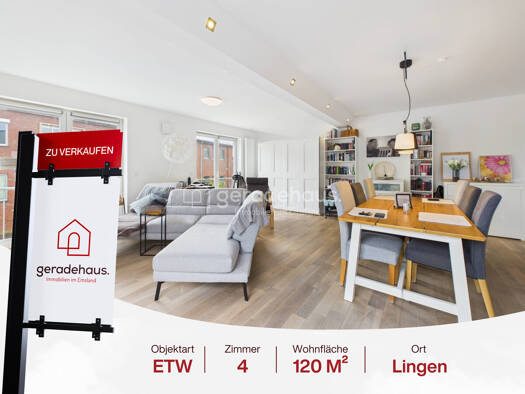 Maisonette zum Kauf 303.900 € 4 Zimmer 120 m² Lingen 49808